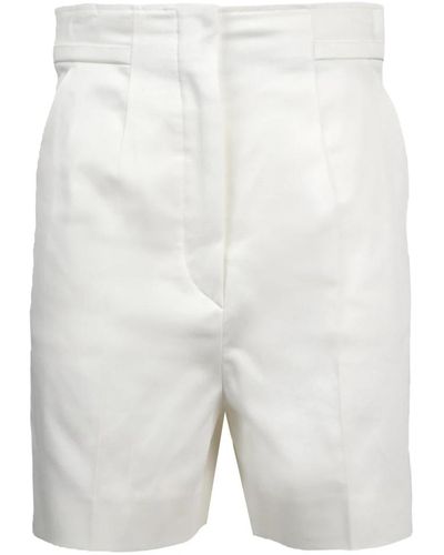 Sportmax Casual Shorts - Weiß