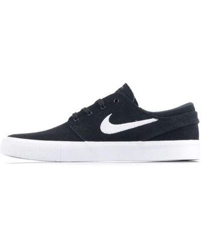 Nike Skate sneakers schwarz/weiß/grau/braun - Blau