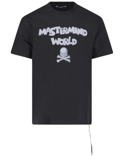 MASTERMIND WORLD Schwarze t-shirts und polos