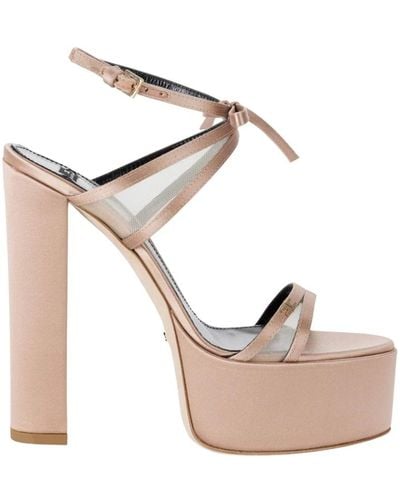 Elisabetta Franchi High Heel Sandals - Pink