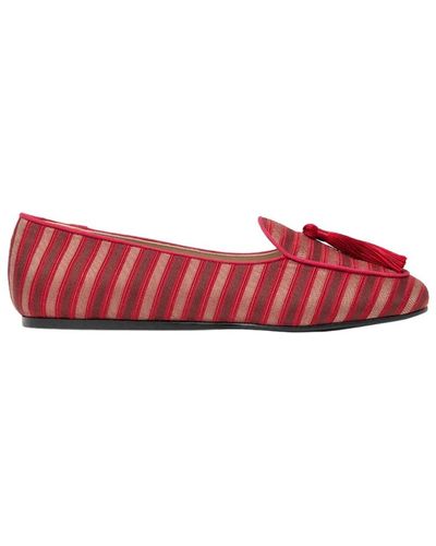 Charles Philip Shoes > flats > ballerinas - Rouge