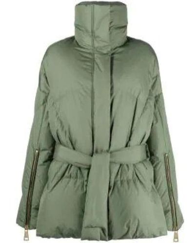 Khrisjoy Nuova giacca iconica cinguetta con cintura - Verde