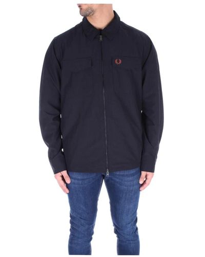 Fred Perry Zip-throughs - Blu