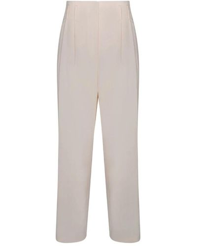 Genny Straight Trousers - Grey