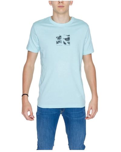 Calvin Klein Frühling/sommer t-shirt - Blau