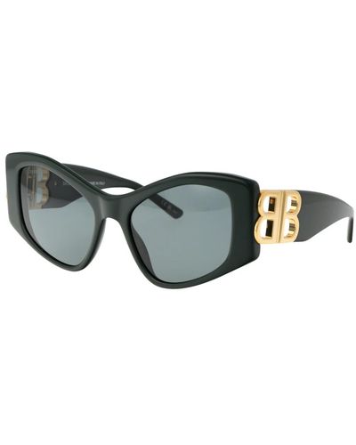 Balenciaga Stylische sonnenbrille mit bb0287s-modell - Grün