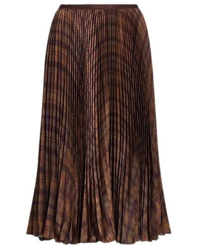 Polo Ralph Lauren Midi Skirts - Brown