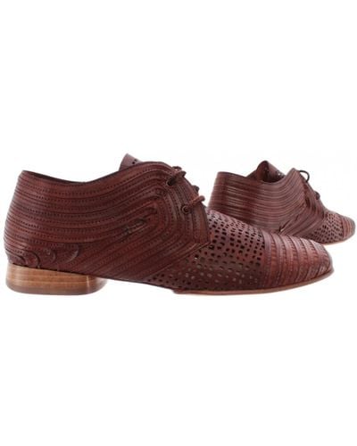 Ixos Damen Schuhe Pasolini Echtes Leder Made In Italy - Rot