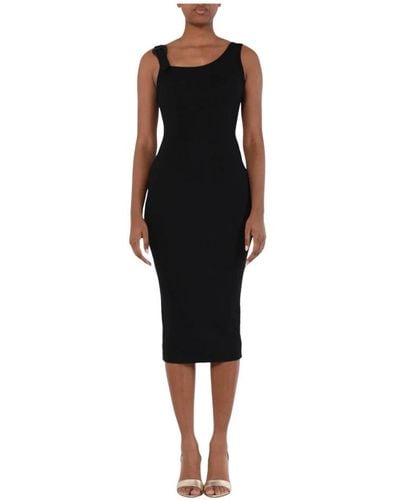 Versace Jeans Couture Midi Dresses - Black