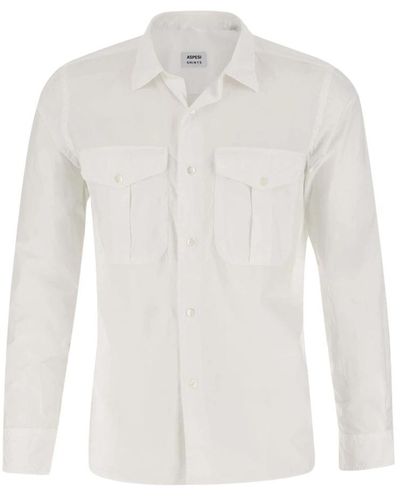 Aspesi Casual Shirts - White
