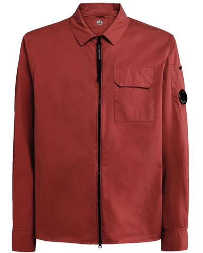 C.P. Company Casual Shirts - Red