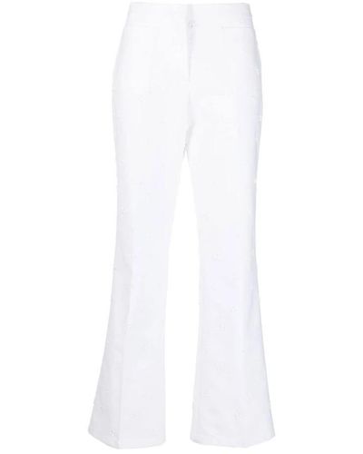 Giambattista Valli Wide Trousers - White