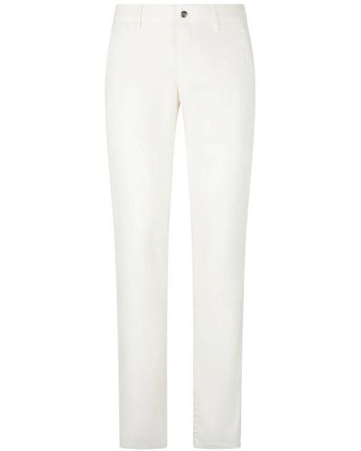 Incotex Slim-Fit Pants - White