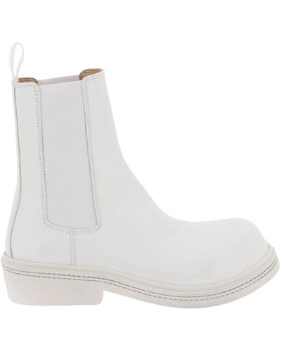 Bottega Veneta Shoes > boots > chelsea boots - Blanc