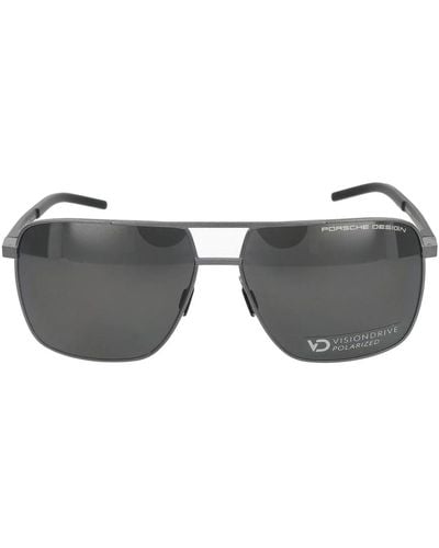 Porsche Design Stilvolle sonnenbrille p8963 - Grau