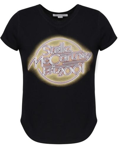 Stella McCartney T-shirts - Schwarz