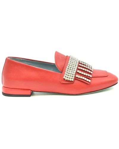 Chiara Ferragni Shoes > flats > loafers - Rouge