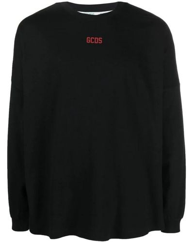 Gcds Long Sleeve Tops - Black