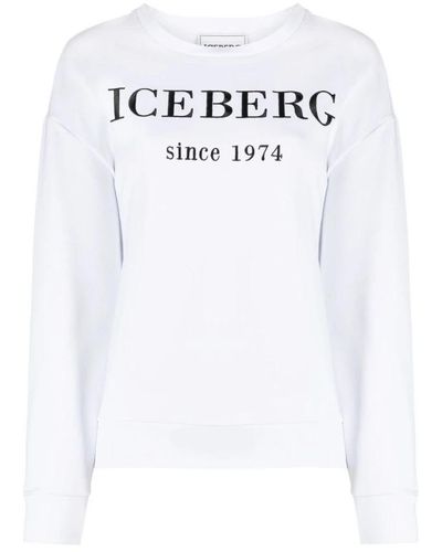 Iceberg Sweatshirts - White