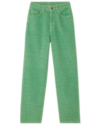 American Vintage Straight Jeans - Green