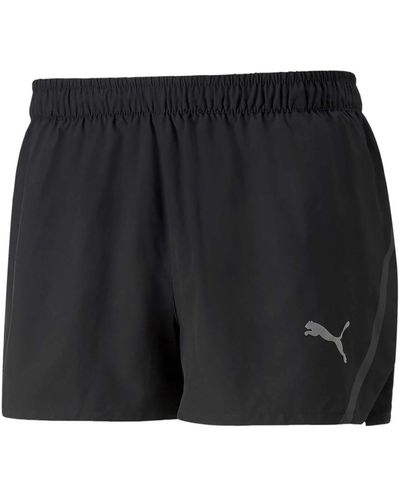 PUMA Split shorts für männer - Schwarz