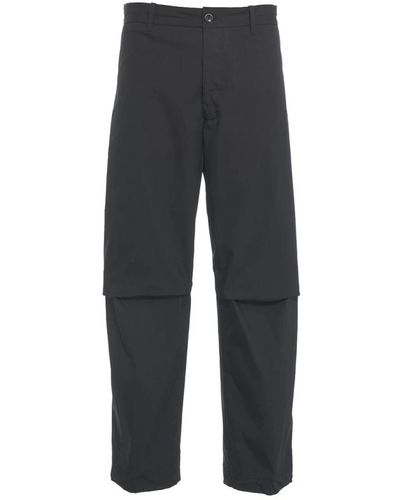 Nine:inthe:morning Trousers > slim-fit trousers - Gris