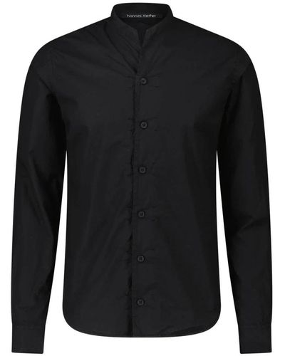 Hannes Roether Shirts > casual shirts - Noir