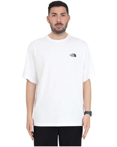 The North Face Weiße festival-t-shirt für männer