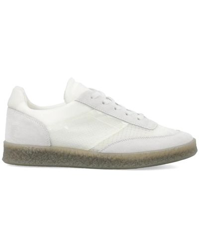 MM6 by Maison Martin Margiela Sneakers con pannelli in mesh - Bianco