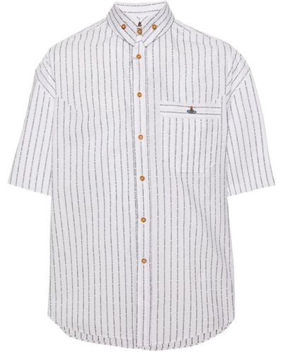 Vivienne Westwood Short Sleeve Shirts - White