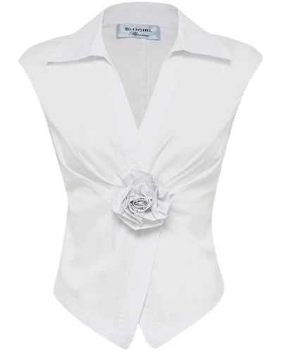 Blugirl Blumarine Jackets > vests - Blanc