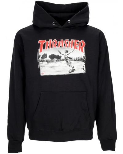 Thrasher Schwarzer jake dish hoodie streetwear
