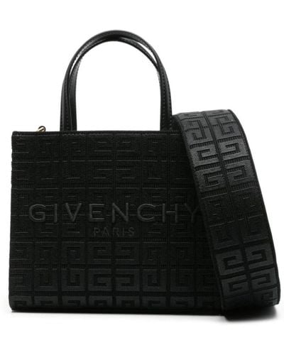 Givenchy Schwarze signature 4g canvas tasche