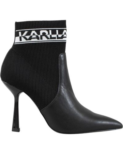 Karl Lagerfeld Heeled stivali - Nero