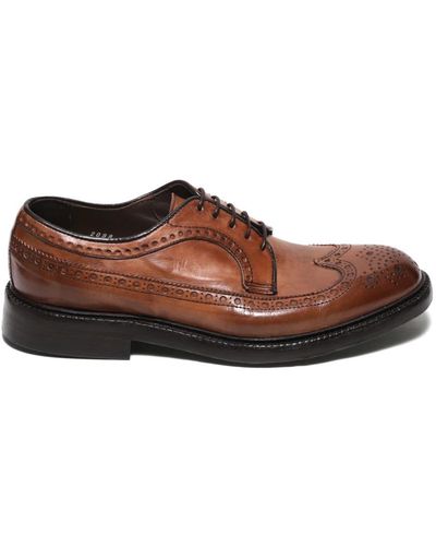 Green George Laced Shoes - Brown