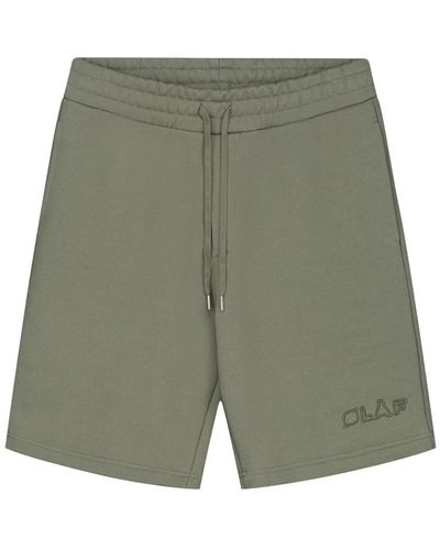 OLAF HUSSEIN Casual Shorts - Green