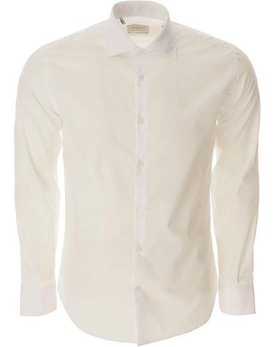 Brooksfield Formal Shirts - White