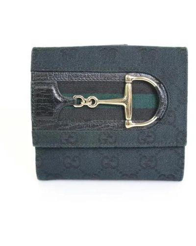 Gucci Pre-owned > pre-owned accessories > pre-owned wallets - Bleu