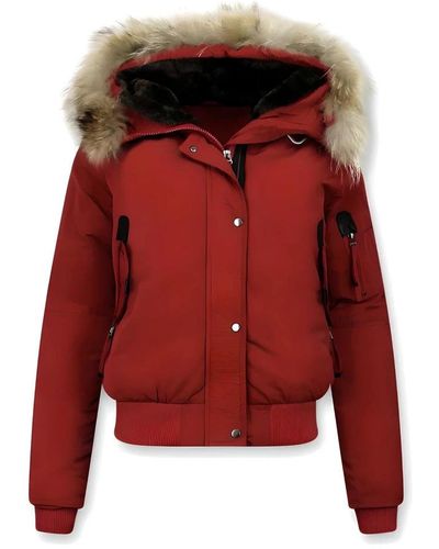 Gentile Bellini Winter Jackets - Red