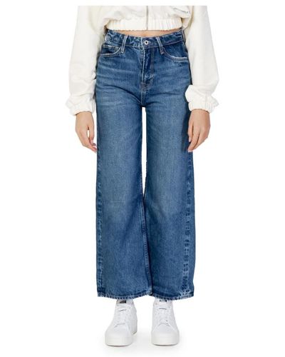 Pepe Jeans Cropped Jeans - Blue