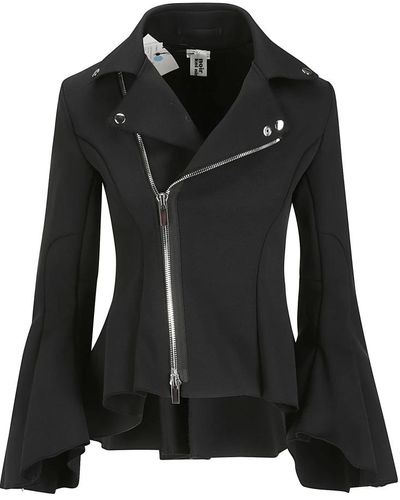 Comme des Garçons Jackets > leather jackets - Noir