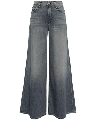 Mother Wide Jeans - Grey