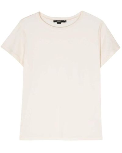 Seventy Camiseta y polo blancos de mezcla de algodón