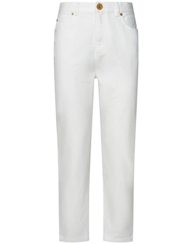 Balmain Jeans > straight jeans - Blanc