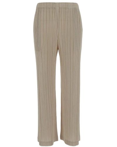 Issey Miyake Wide trousers - Gris