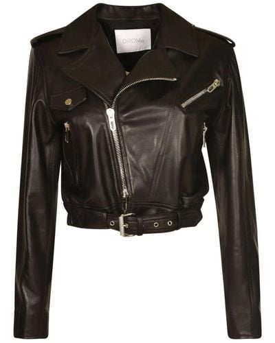DROMe Leather Jackets - Black