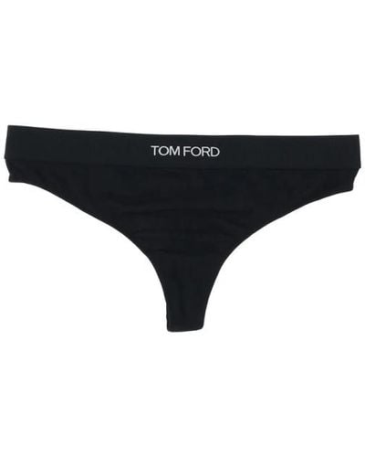 Tom Ford Modal signature thong - Nero