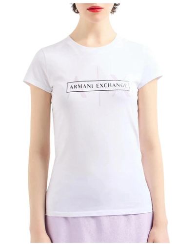 Armani Exchange T-camicie - Bianco