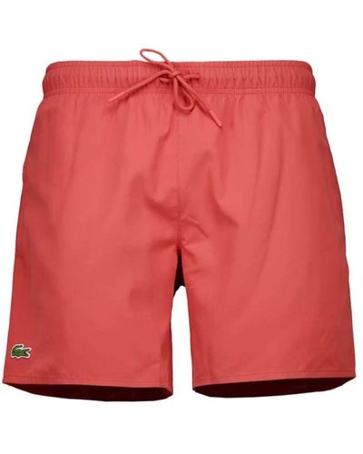 Lacoste Koralle badehose - Rot