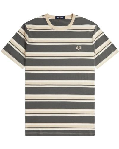 Fred Perry T-Shirts - Grey